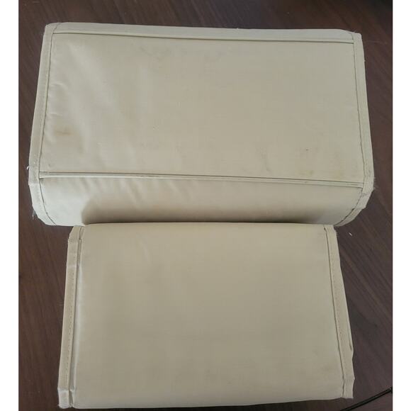 Joy Mangano JM New York Better Beauty Roll Up Detachable Bags Organizer 2 Cases - Picture 3 of 6